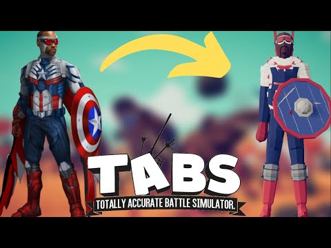 How to make Captain America Falcon in TABS