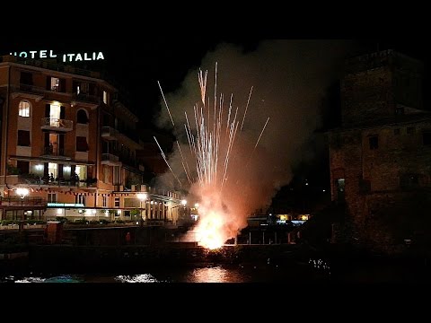 [ITALY] ★ SPARATE DI MORTALETTI LIGURI ★ Sestiere Borzoli [4K]