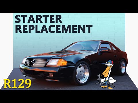 Mercedes-Benz R129 SL-Class Starter Replacement