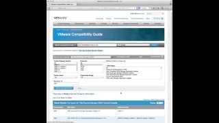 VMware Compatibility Guides