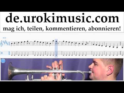 Trompete Lernen Sia - Cheap Thrills Tabulatur Teil#1 um-i995