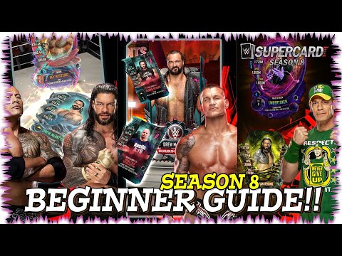 WHAT TO DO DAY 1 ON WWE SUPERCARD!! Beginner Guide For Season 8!! Brand New Account Tips!! - YouTube