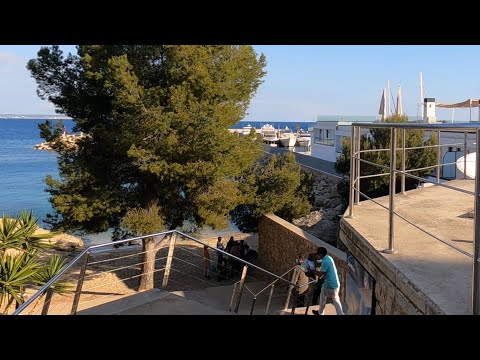 4K⛱Cala Nova 🏖Cala Bugambillia 🏝Mallorca 2021, April,18🕓⛅️17°C
