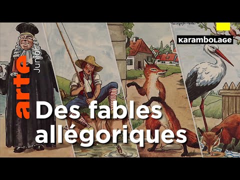 Les fables de Jean de La Fontaine | Karambolage | ARTE