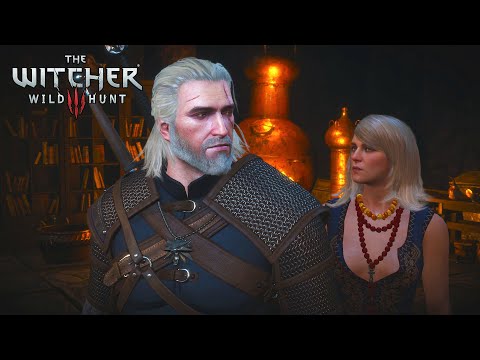 The Witcher 3: Wild Hunt Gameplay - Nithral Wild Hunt Warrior Boss Fight Ultra 4K 60FPS