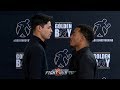 RYAN GARCIA AND AVERY SPARROW COME FACE TO FACE IN LA - FULL FACE OFF VIDEO