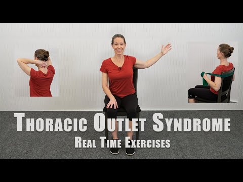 7 BEST Thoracic Outlet Syndrome Exercises in REAL TIME | Mobilization, Stretching and Strengthening