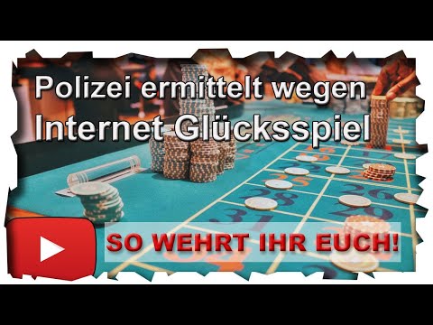 Polizei wirft dir Beteiligung am unerlaubten Glücksspiel im Online Casino vor - wie reagieren?