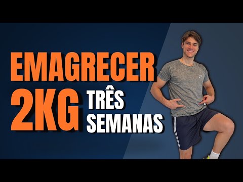 Treino completo para emagrecer 2kg em três semanas