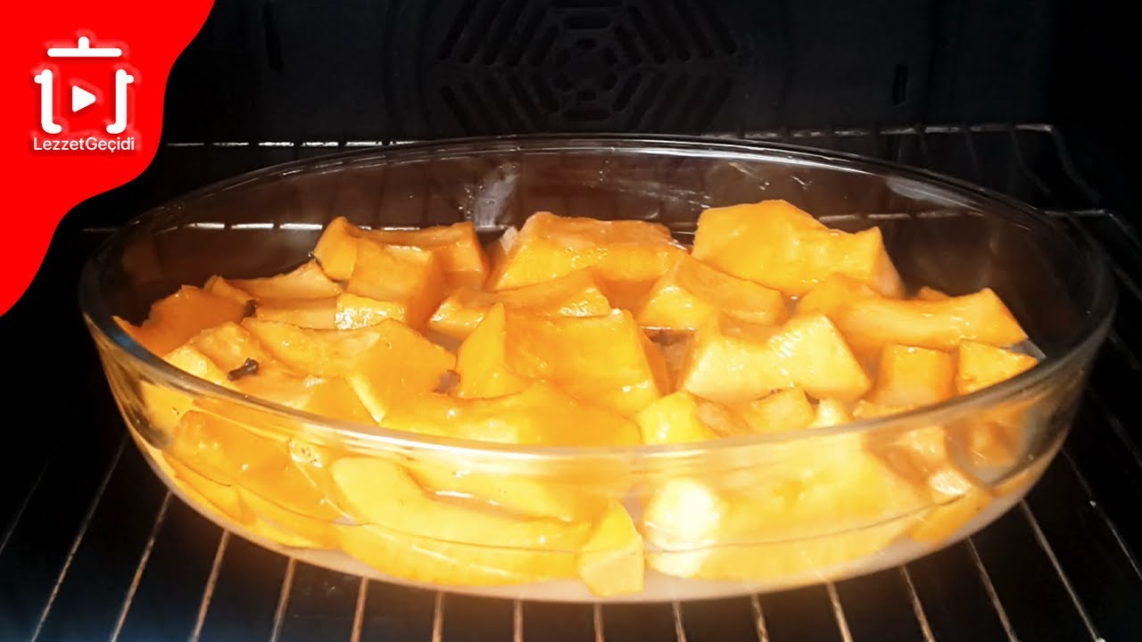 SADECE 4 MALZEMEYLE Fırında Balkabağı Tatlısı Tarifi En Kolay Nasıl Yapılır