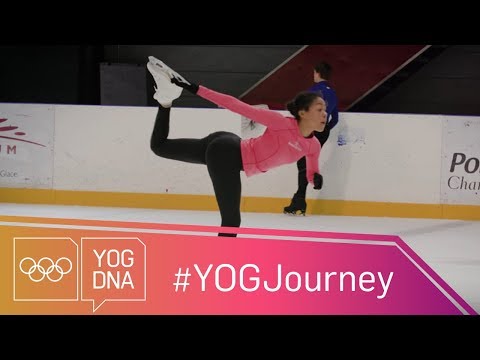 Entraînement de patinage artistique avec l'olympien Stéphane Lambiel #YOGjourney