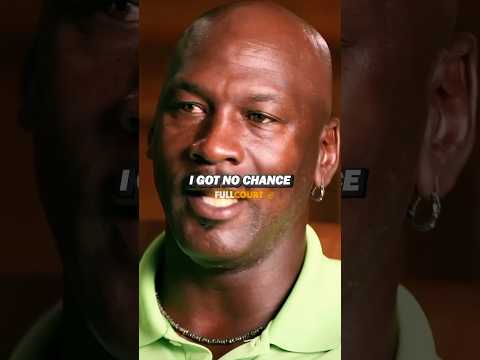 Michael Jordan Gives Hakeem His Flowers