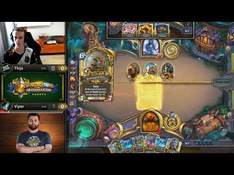 Thijs vs Viper - Hearthstone Grandmasters Europe S2 2019 - Week 4