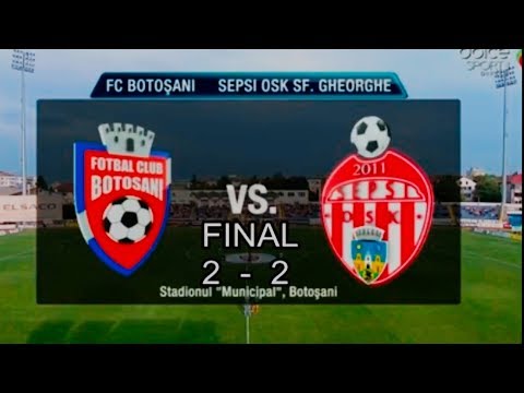 Fc Botosani Vs Sepsi OSK 2-2 TOATE GOLURILE HD FINAL INCENDIAR IN MOLDOVA