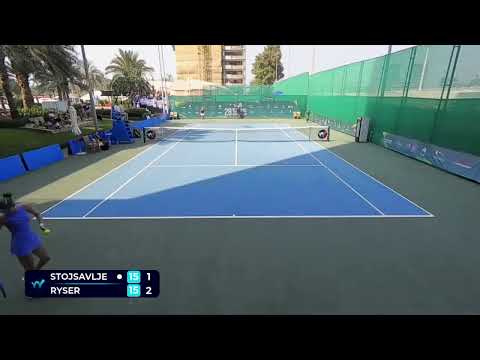 Mika Stojsavljevic [Q] (GBR) vs Valentina Ryser [Q] (SUI) // 6-4 6-3 // W100 Dubai // 1st Round