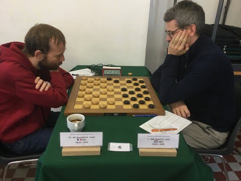 Kevin Machtelinck-Roel Boomstra.European Draughts Championship