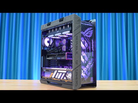 ROG HELIOS Full Black i7-13700KF High FPS Gaming Pc Build