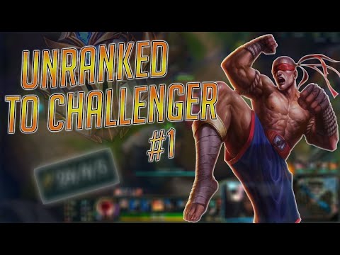 UNRANKED TO CHALL #1    - COMMENT CARRY AVEC LEE SIN