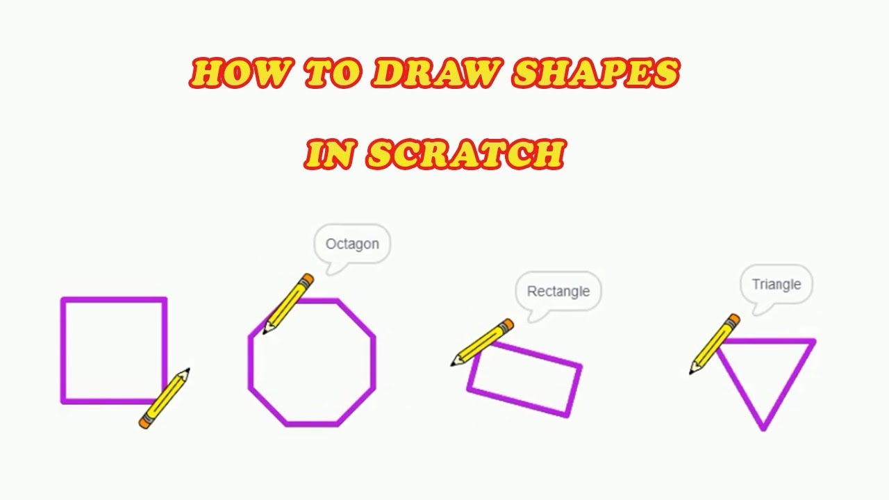 Lecture: 04 | How to Draw Shapes in Scratch
