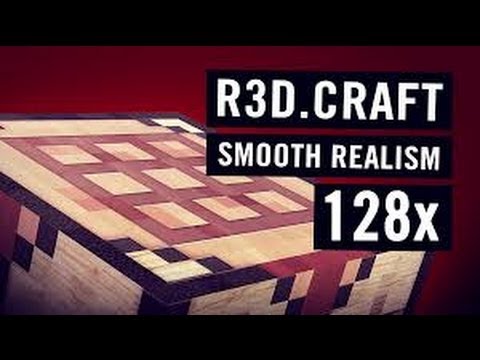 Minecraft Texture Pack Review R3D Craft Default Realism 128x128 512x512