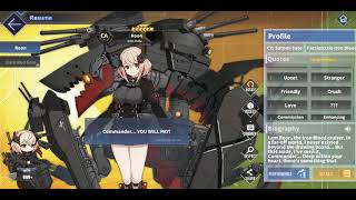 Azur lane Roon is upset with you