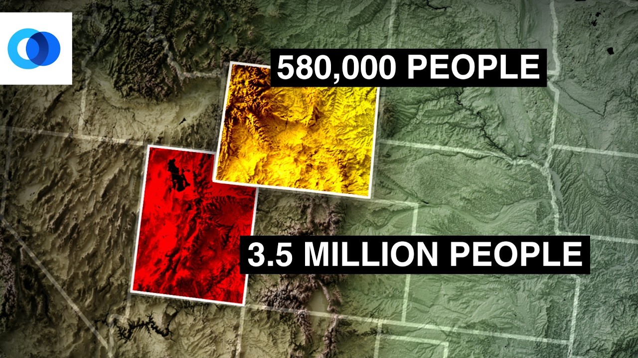 Why Wyoming Is So Much EMPTIER Than Utah