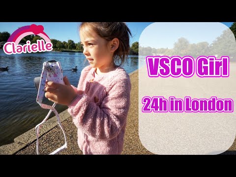 VSCO girl PARTY in London | 24h in London | Clarielle