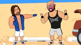 AJ Styles is left laughing uncontrollably on WWE Story Time, only on WWE Network