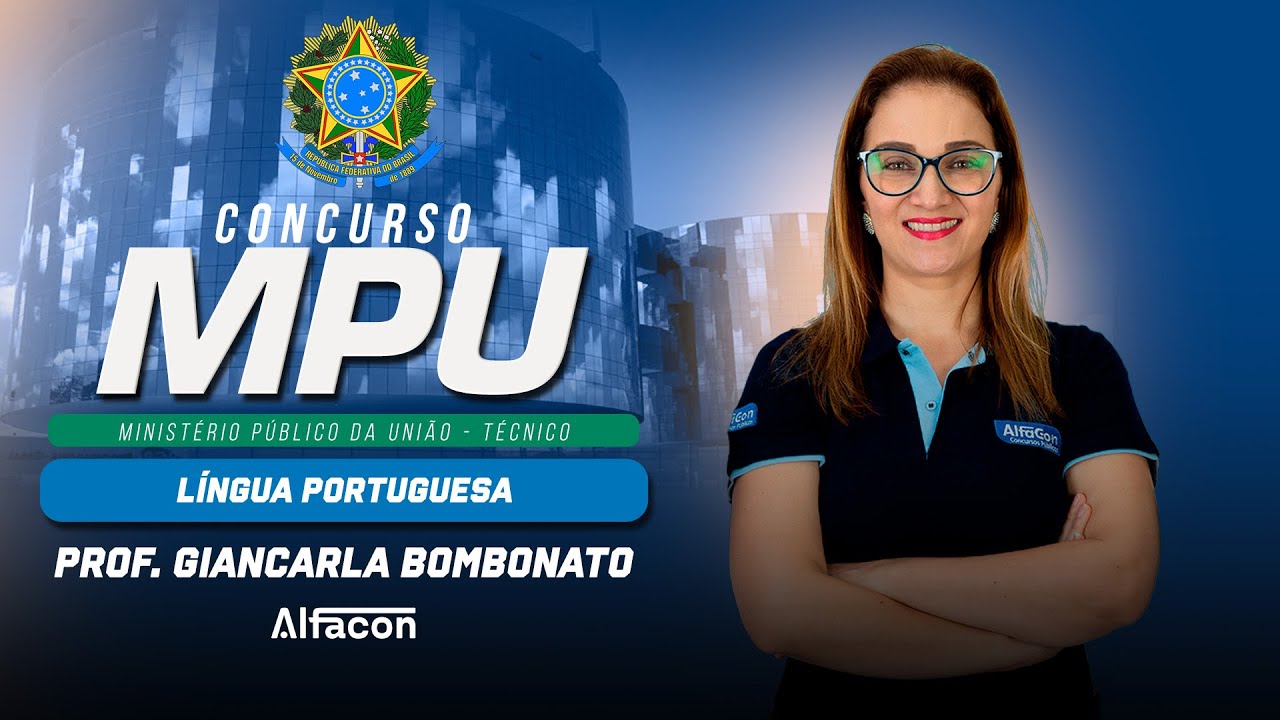 Concurso MPU - Técnico - Língua Portuguesa - AlfaCon