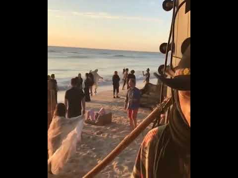 Magical sunrise at Papaya Playa Project w/ YokoO 🌅