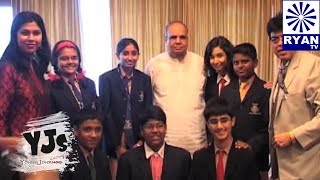 Ryan's Young Jourknows interview the Hon'ble Governor of Maharashtra (YJs) video