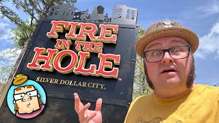 Riding the NEW Fire in the Hole at Silver Dollar City! - Touring Marvel Cave for the First Time