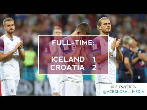 Iceland 1 - 2 Croatia (Russia 2018 World Cup Football Highlights - 39th Match)