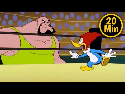 El Pájaro Loco | Woody pelea contra el Granulador | 3 Episodios Completos