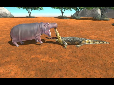 New Remastered Hippo V.S Every Unit[Part 1]|Animal Revolt Battle Simulator