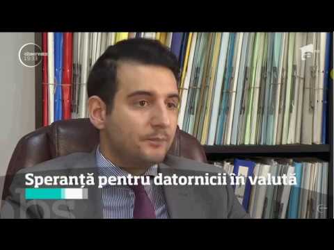 Impartirea riscului valutar intre banca si imprumutat avocat Cuculis Inghetare Curs