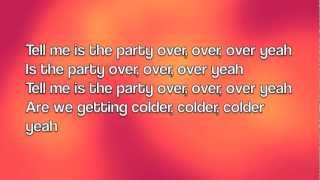 Amelia Lily - Party Over (Lyrics)