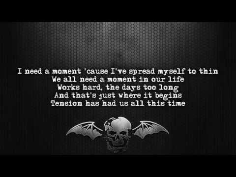 Avenged Sevenfold - Tension [Lyrics on screen] [Full HD]