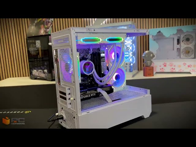 PcCom Ready AMD Ryzen 7 5800X / 32GB / 1TB SSD / RTX 5060 Ti 16GB Blanco / Windows 11 Home video