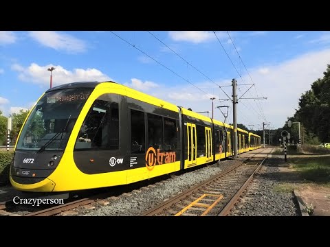 Sneltram Zuilenstein naar Nieuwegein Zuid - Tram Utrecht - CAF Urbos 100