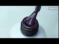 Atica Maroon GPM18 gel varnish (dark purple, enamel), 7.5 ml