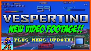 [AMSTRAD CPC] 🚗 "VESPERTINO" NEWS! 🏎️ NEW FOOTAGE Emerges! 👀
