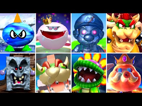 Super Mario 3D All-Stars - All Bosses