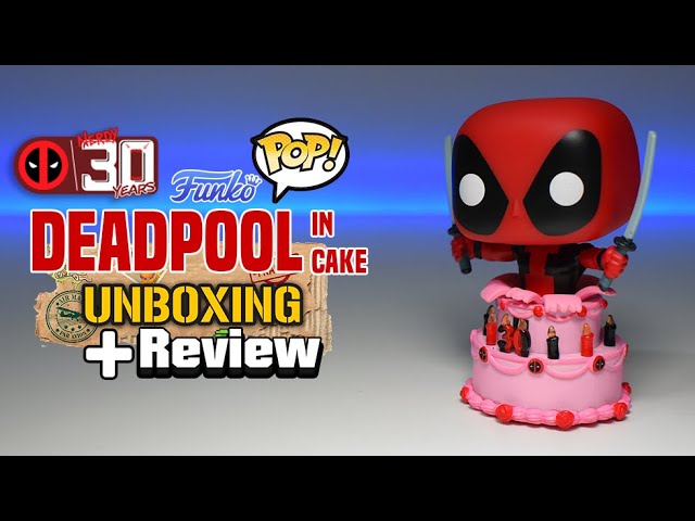 Vídeo relacionado con Funko Pop! Marvel: Deadpool 30th - Deadpool In Cake - Figura de Vinilo Coleccionable - Idea de Regalo- Mercancia Oficial - Juguetes para Niños y Adultos - Comic Books Fans