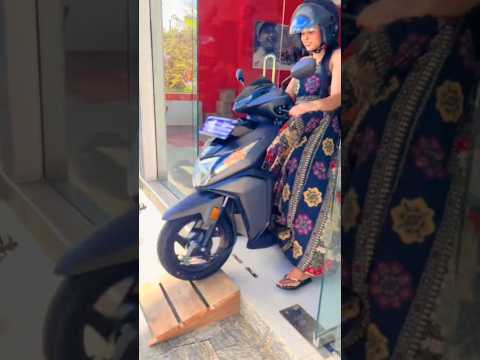අලුත් honda dio 125 #honda #dio #bikegirl #bike