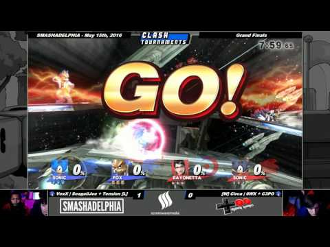 Smashadelphia - 6WX + C3PO vs Seagull Joe + Tension - GRAND FINALS - Smash 4 Wii U