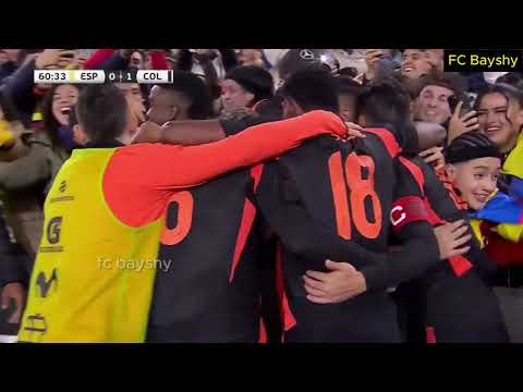 Spain vs Colombia HIGHLIGHTS