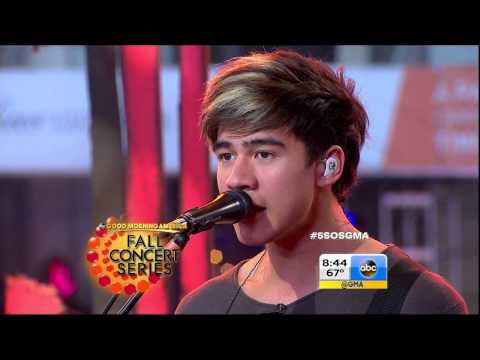 5 Seconds of Summer (5SOS) perform 'Amnesia' GMA 30/9/14
