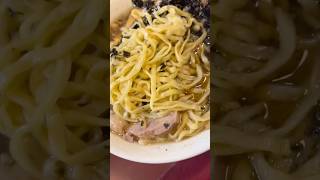 【ら〜めん豚鬼】背脂煮干しを啜る🍜 #ラーメン#ramen#Japanesefood#ら〜めん豚鬼