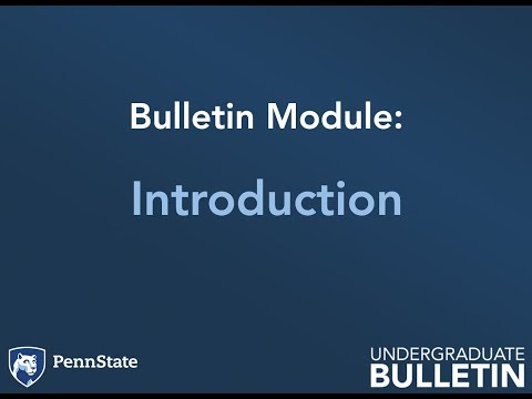 Bulletins Psu Edu